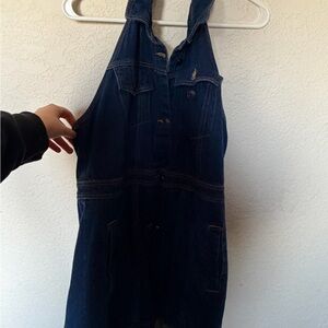 Dark Blue Denim dress